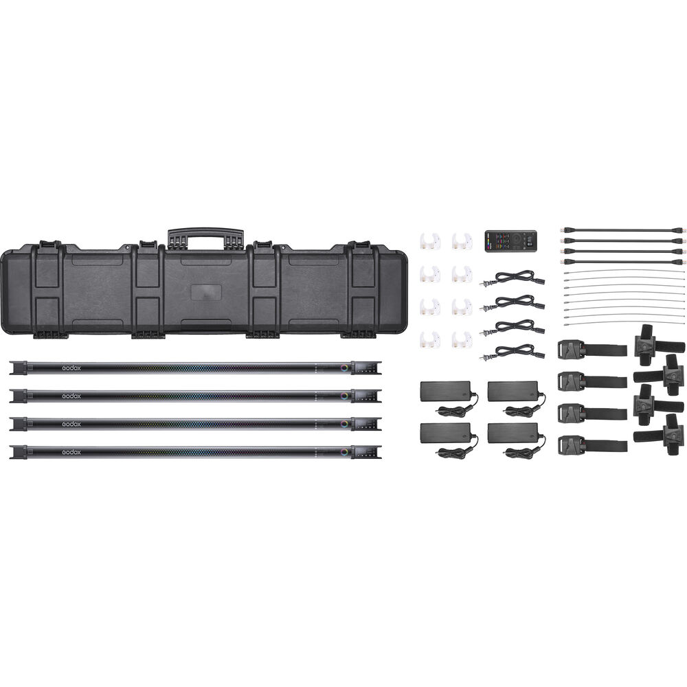 Godox TL120 RGB Tube 4-Light Kit - 1